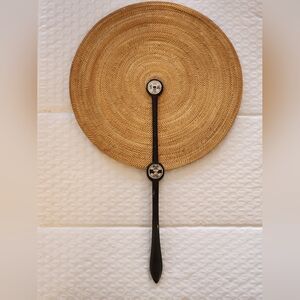 Artisan Tan and Black Wall Clock